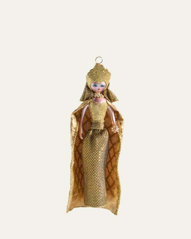 Cleopatra Fashionista Christmas Ornament